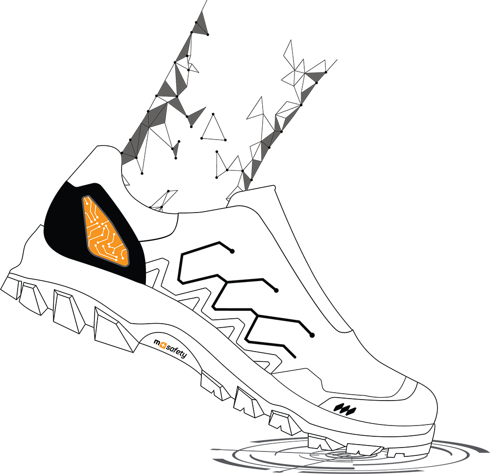 Mplus Safety Shoe Drawing